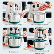 Stainless Steel Food Chopper