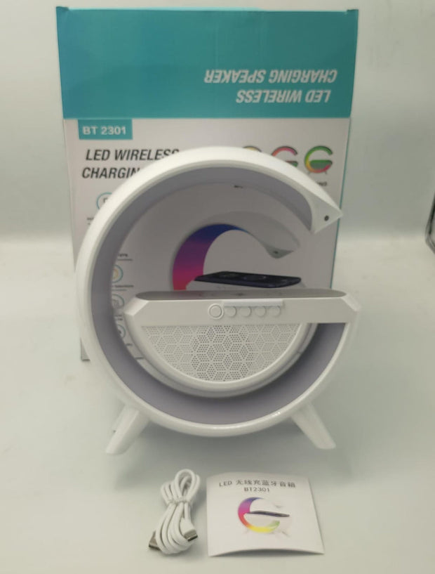 Digital Led Wireless Charger Speaker