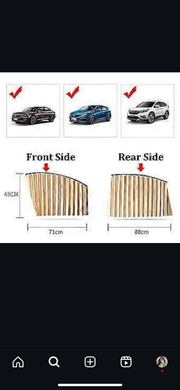 4pcs Portable Car Side Window Shade