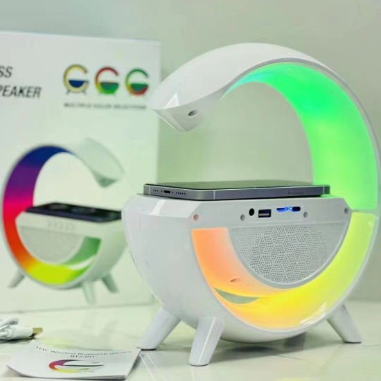 Digital Led Wireless Charger Speaker