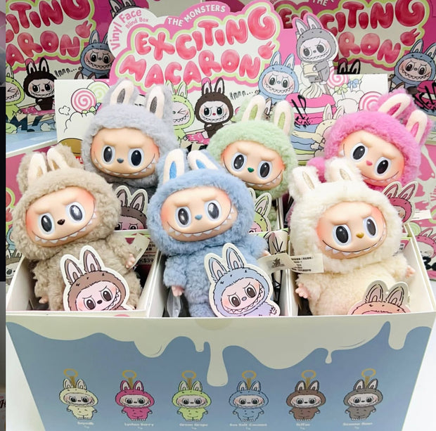 The Monsters - Exciting Macarons Vinyl Face Blind Box, Random Design